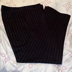 Men’s pin strip slacks